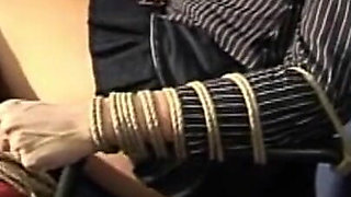 Secretary Tied to Chair Tapegagged