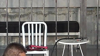 Nipple Clip Tug-of-war, Tug-of-war with Pantyhose Over Faces, Loser Receives 10 Lashes of Whip From Cosplayer Girl Each Time