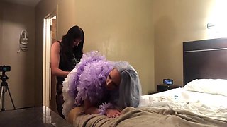Feminized Into Sissy Then Fucked By Mistress