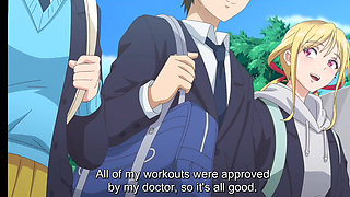 Hentai sports girl gets massaged