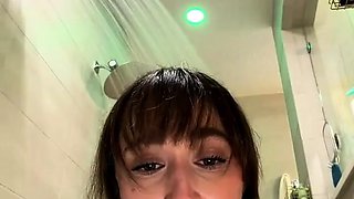 Natalie Roush Hot Shower Seductive Tease Livestream