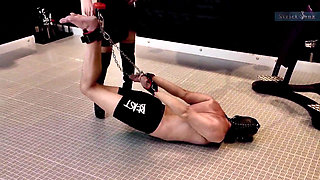 Sheela Sinner Heartless Tickling in Hogtied Bondage Part 2