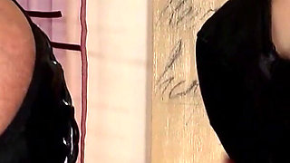 Hot Bride Gets Strapon Fucked Hard by Tux Babe
