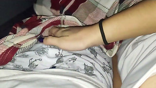 An Innocent Affection From Debora Prado Turned Into a Tasty Masturbation Before a Slow Blowjob - Wellington Prado