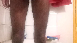 Jim jerks off and explodes a big load