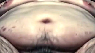 Horny Fat BBW Hairy Pussy Solo Masturbation - Moaning Wet Bush Orgasm