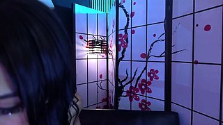 Sexy brunettes sex toy masturbation