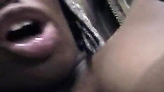 Interracial fuck with horny teen Mahlian and step brother