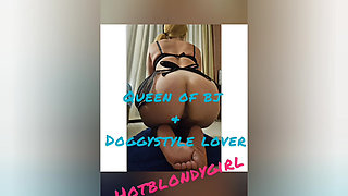 Hotblondygirl Naked Blowjob and Doggystyle Latina Blonde Feet Ass
