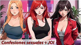 Super Joi Hentai. Verdad O Reto En La Pijamada. Instrucciones Para Paja En Espanol