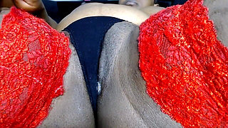 Bitch Shoved in Pussy Doll as Sex Toy - Two