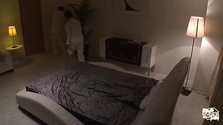 Asian Couple Fucks in Bed