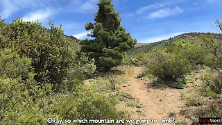 Tourists Accidentally Flashed Their Pussies to Strangers and Got Fucked in Nature