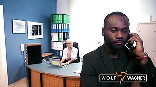 Wolf Wagner Com featuring Lena Lay's pussy eating xxx