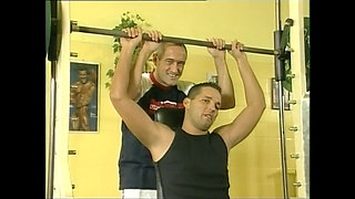 Double Penetration and Cumshots in Mouth for Beautiful Busty Teen in Gym