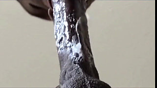 She Keeps Sloppily Sucking an Slurping Dick While It Nuts! in Her Mouth!!!