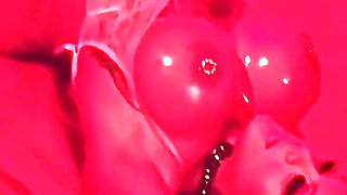 Ms Red X Loves to Be Glazed Strip Tease