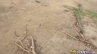 Bus Stop Amateur Asian Picked Up And Fucked