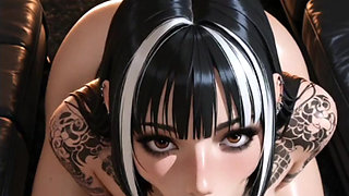 Hentai anime - My friend sees me in bed and starts to me very tasty