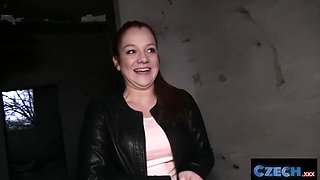 Sensual Tomas Hyka's street pickup action