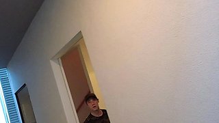 Obese EXGF Close Up Oral Job Sex Cook Jerking Cum Taste
