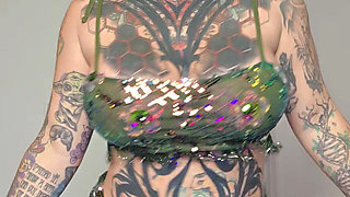 Rave Girl Strip Tease