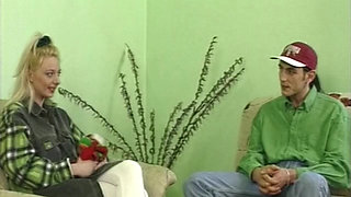 Shy Girl Takes Him Carefully in Her Mouth