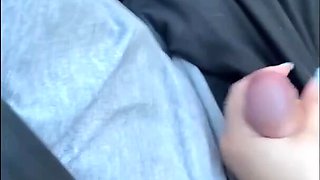 Horny asian girl teases my cock with her hands and mouth in the car, then gets out and begs me to pound her doggystyle