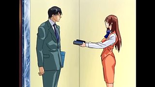 Uncensored Anime: Office Sex Slut - Part 3