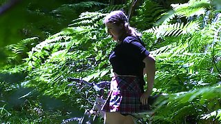 Trying Anal Sex With My Younger Stepbrother In The Woods