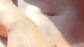 Busty brunette bitch with big boobs