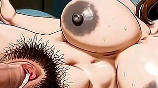 Extremely Hairy Woman Gets Ass Destroyed & Filled
