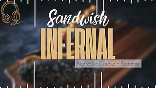 J'encule un mari et sa femme - French audio story Swinger anal pegging