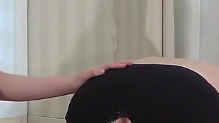 Mistress Enjoys Showing off Strap-on Fuck with Another Masochist to Her Own Masochist, Making Him Jealous