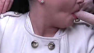 Dogging Cum Slut Cheating Wife MILF Sarah Kelly Loves to Sucks off Strangers and Get Covered in Cum
