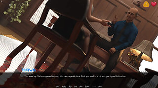 Older Boss Giving Gift to Gail for Good Company with Him