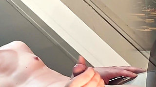 7th Titty Heaven - Hot MILF Feeds Him Her Tits as He Jerks