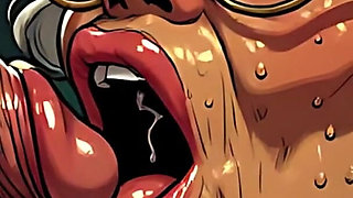 Older Women Blowjob Art