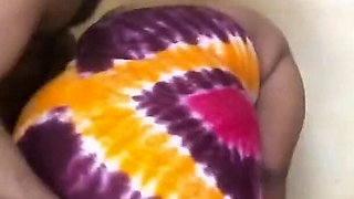 Desi Chubby Girls in Colorful Saree Wrap - Busty Amateur Bedroom Fun