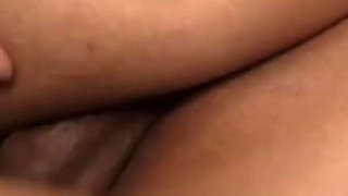 Reyna Cruz gets her pussy tested and does boobjob with cum in mouth