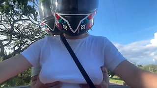 Busty housewives deliver sensual outdoor passion with intense pov pleasure