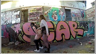 I Dominate My Husband In An Abandoned Pool