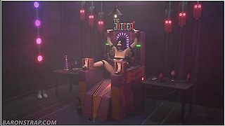 Ada Wong Juicing And Machine Tickling