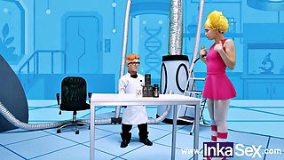 Dexxxter Pounds His Shy Pregnant Stepsisters Tight Anal for the Ultimate Secret Formula