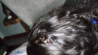 Friend Sips My Milk While We Watch a Movie