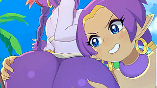 Shantae's Erotic Dance & Fuck Tits