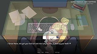 Naruto: Kunoichi Trainer - Hot Blonde Secretary Babe With A Big Perfect Ass Public Blowjob And Anal Sex With Creampie At Office