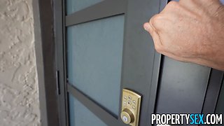 Alexa Payne fucks nasty customer in house journey - big titted realtor with Big Tits sucks & rails him