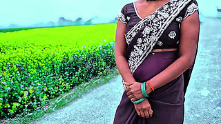 Indian Sexy Fuck in the Bedroom in Green Saree