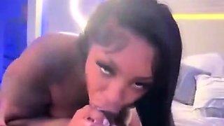 Hot Black Maid Does Some Webcam Black and Ebony